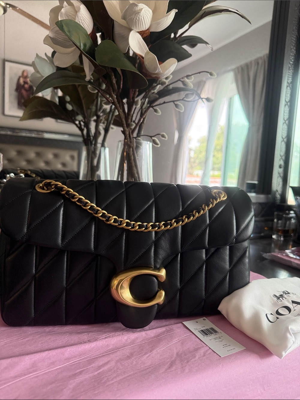 Coach  Quilted tabby 33